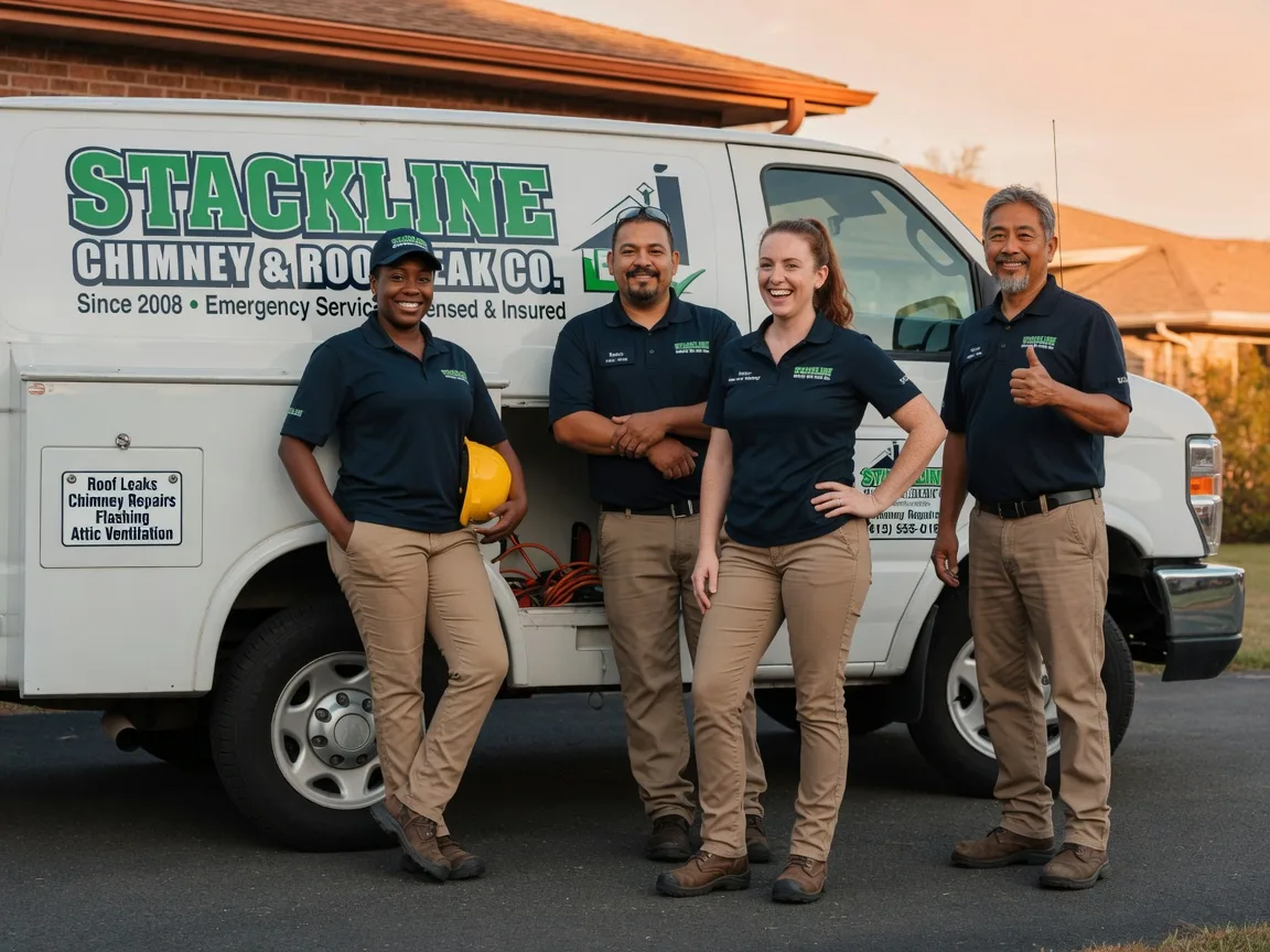 Chimney flashing repair company in Waterford, ME
